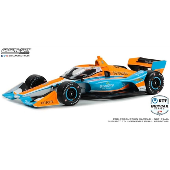Maquette Voiture Greenlight 1:64 IndyCar 2023 N°7 Alexander Rossi Arrow McLaren - Réf. 11584